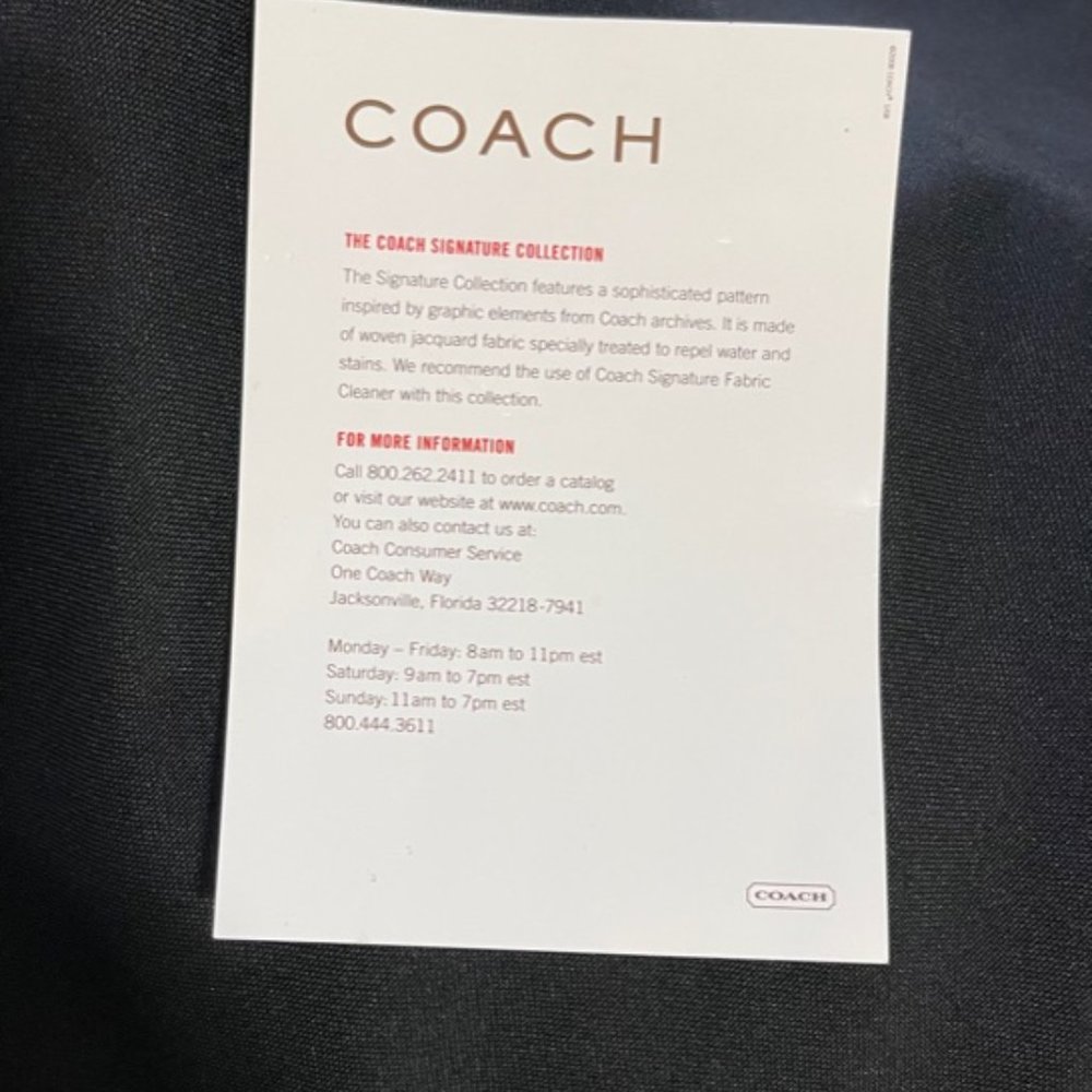 Authentic Coach Purse - Picture 5 of 9